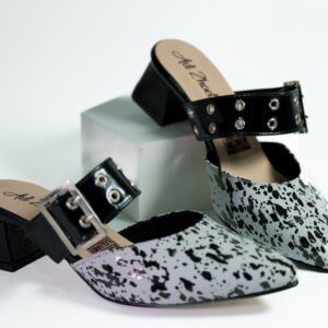 Tacón Negro x Blanco