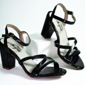 Sandalias Tacón Negro