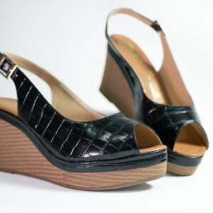 Sandalia Plataforma Negra